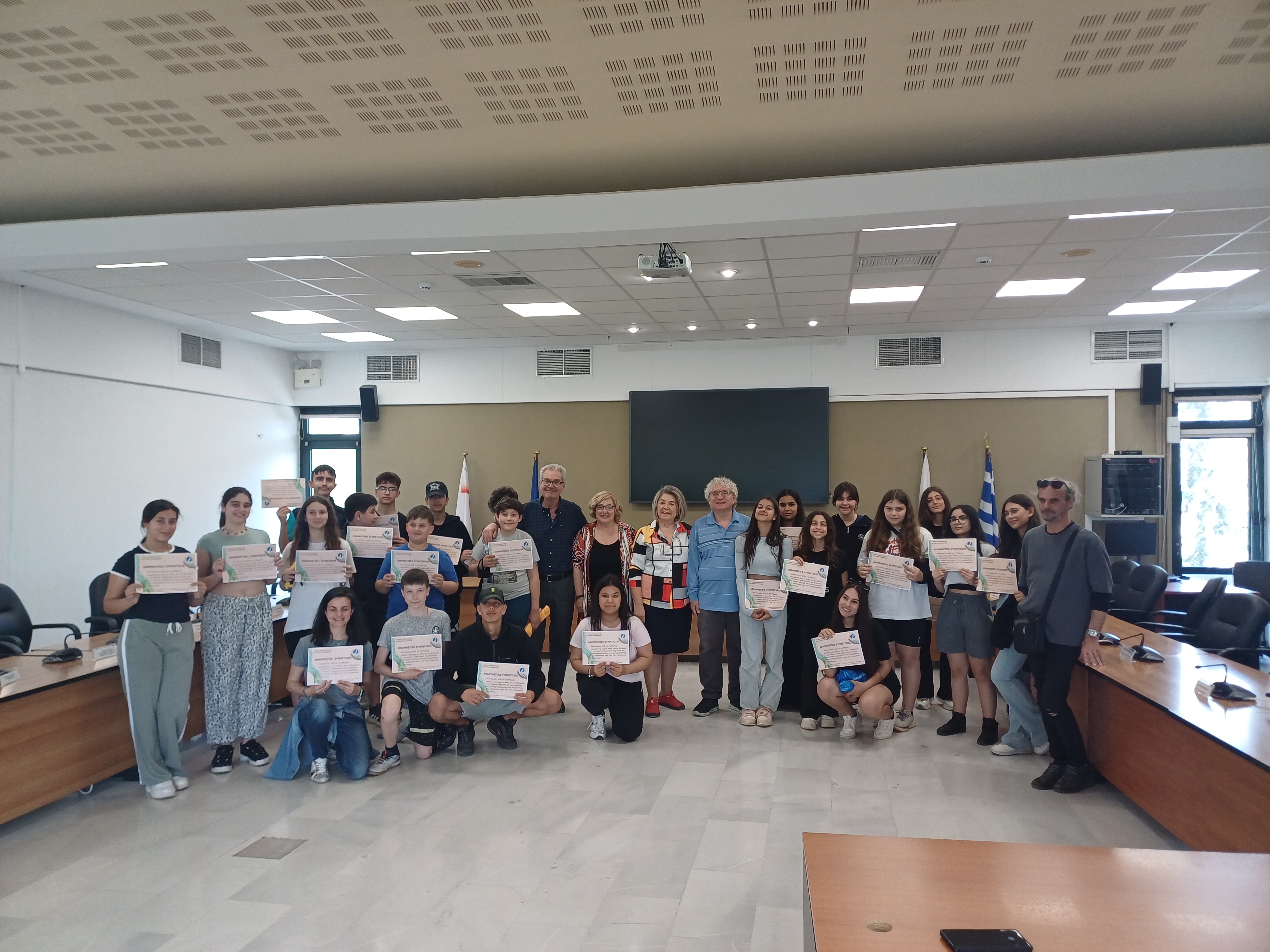 Εθελοντική Δράση 1ο Γυμνάσιο Ελευσίνας 1
