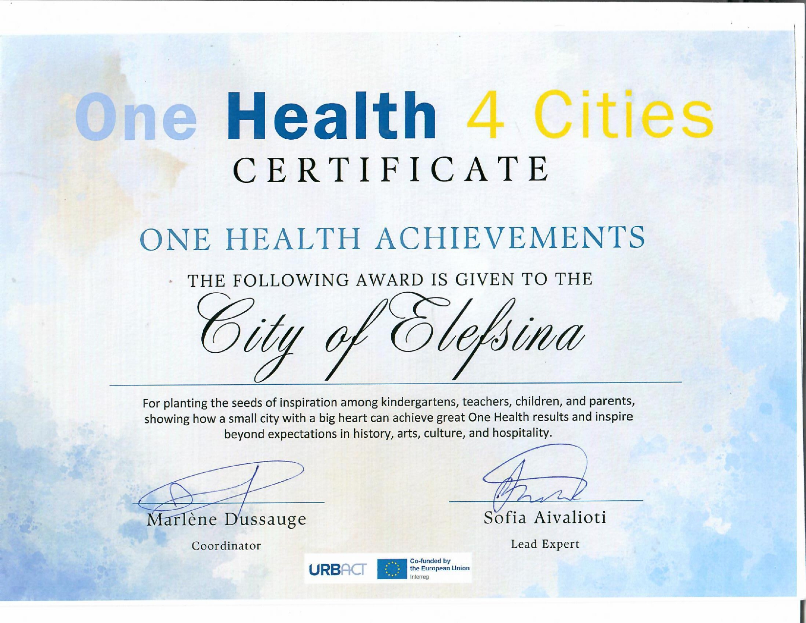 One Health 4 Cities 1
