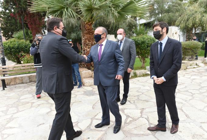Επίσημη επίσκεψη του Αντιπροέδρου της Ευρωπαϊκής Επιτροπής στην Ελευσίνα