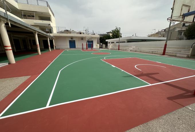 Ολοκαίνουργια υπαίθρια γήπεδα σε 4 Δημοτικά Σχολεία της Ελευσίνας & της Μαγούλας